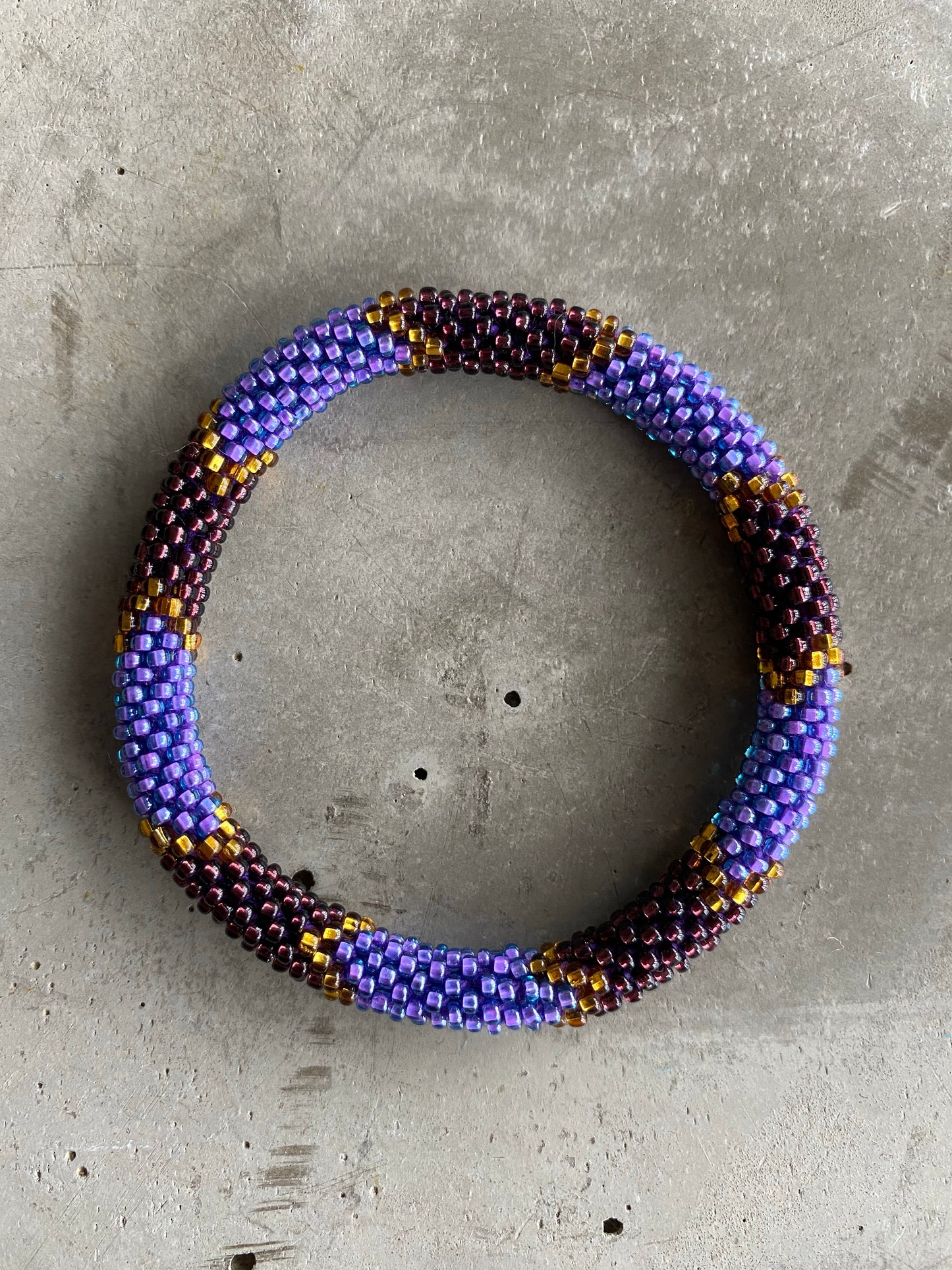 PURPLE TONE RUNNER BRACELET