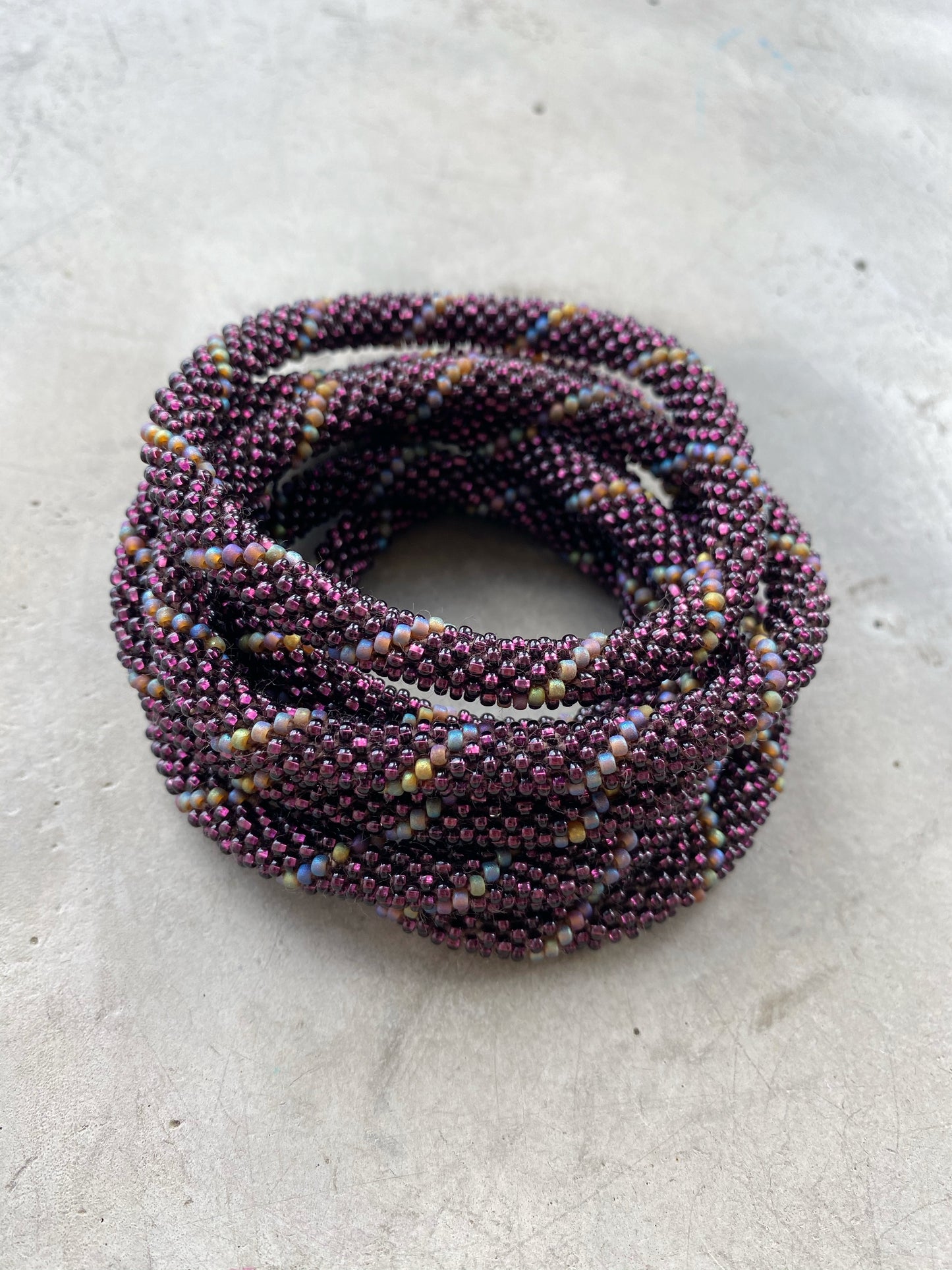 DULL PURPLE RUNNER BRACELET
