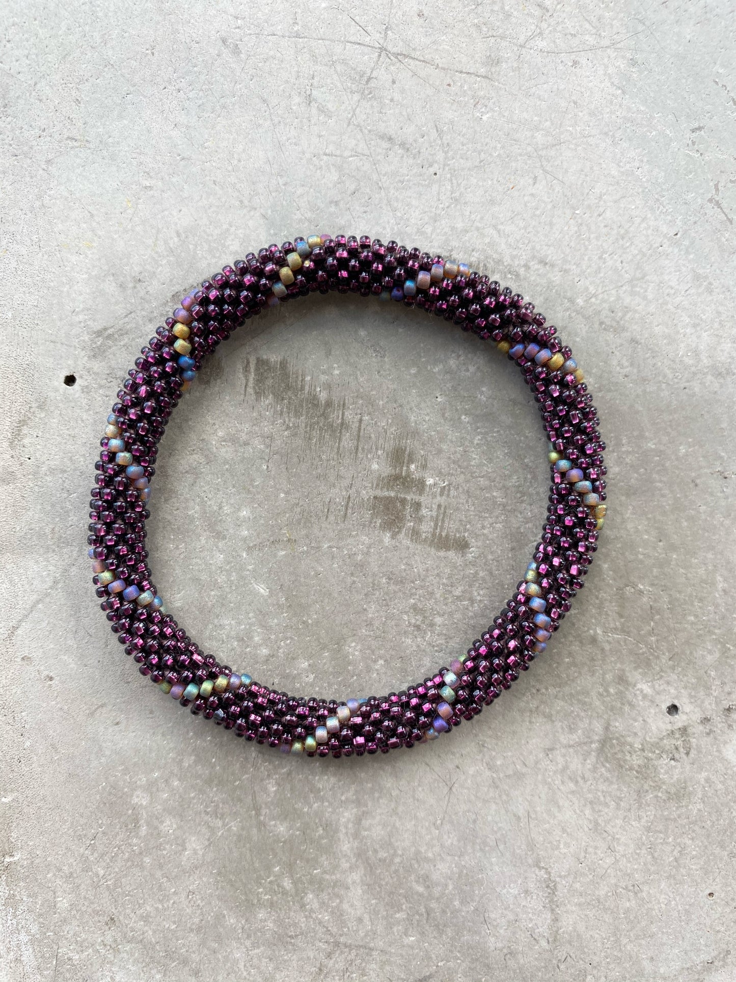 DULL PURPLE RUNNER BRACELET