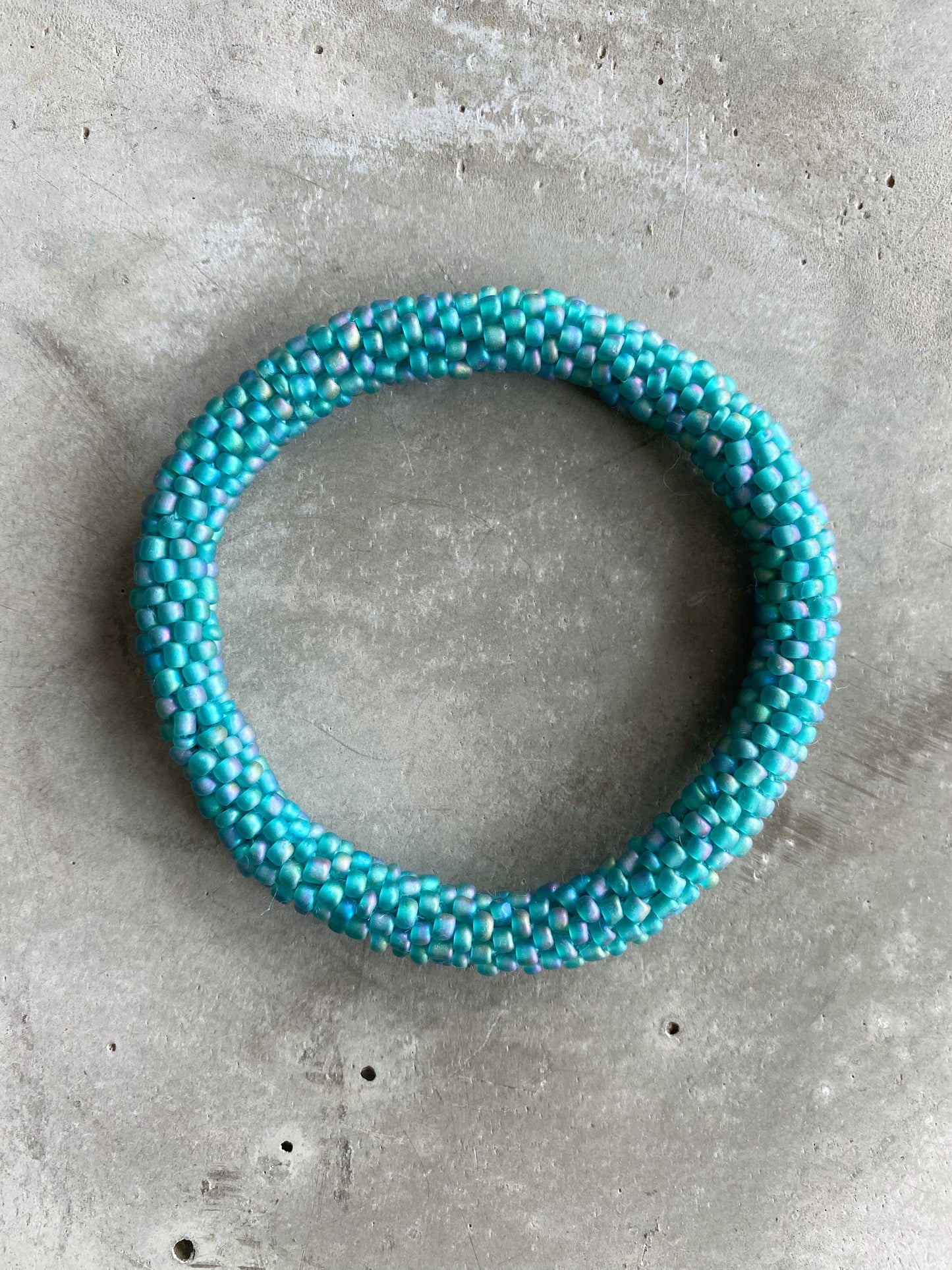 DUSTY TURQUOISE SOLID BRACELET