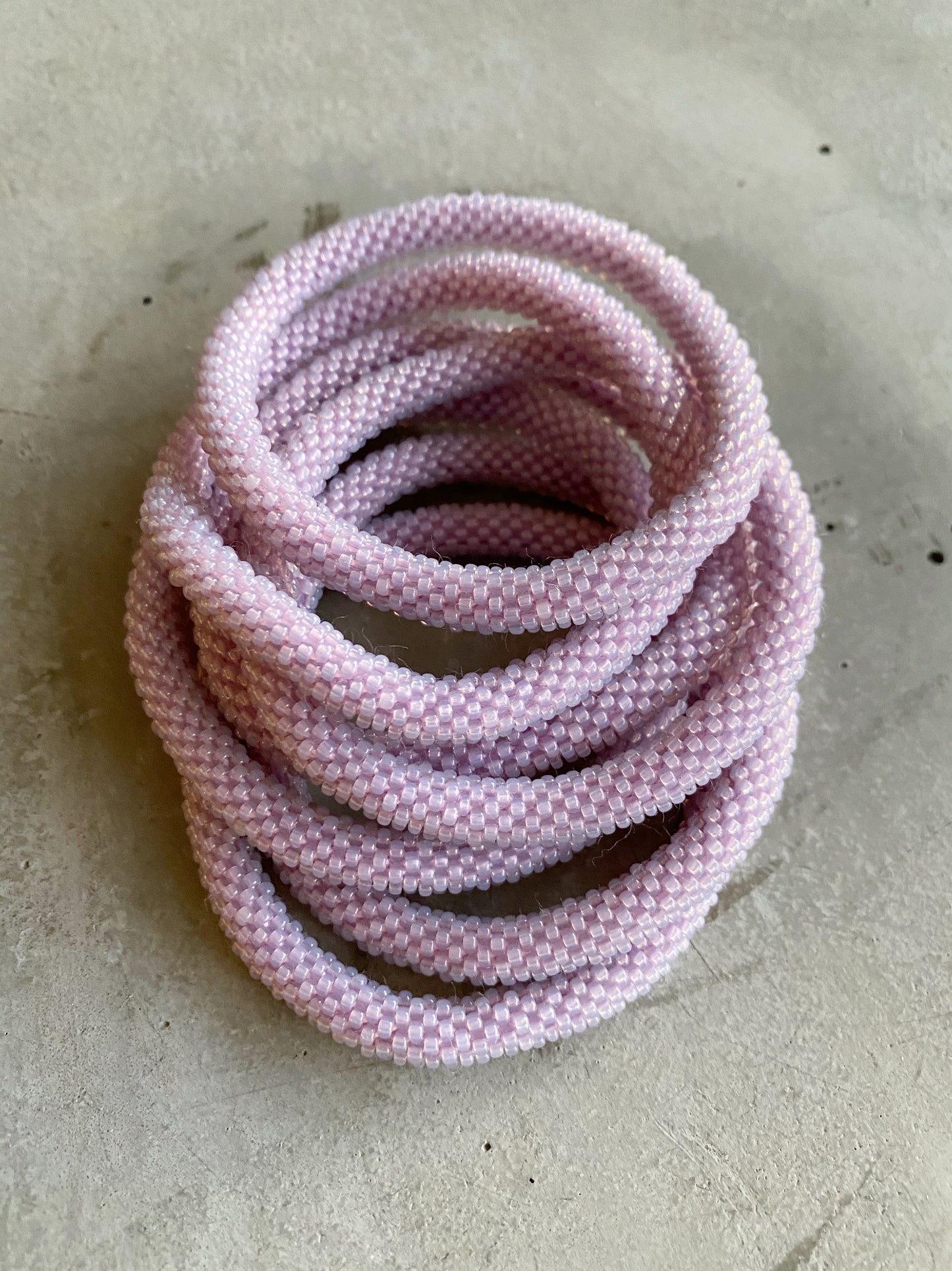 DUSTY PURPLE SOLID BRACELET