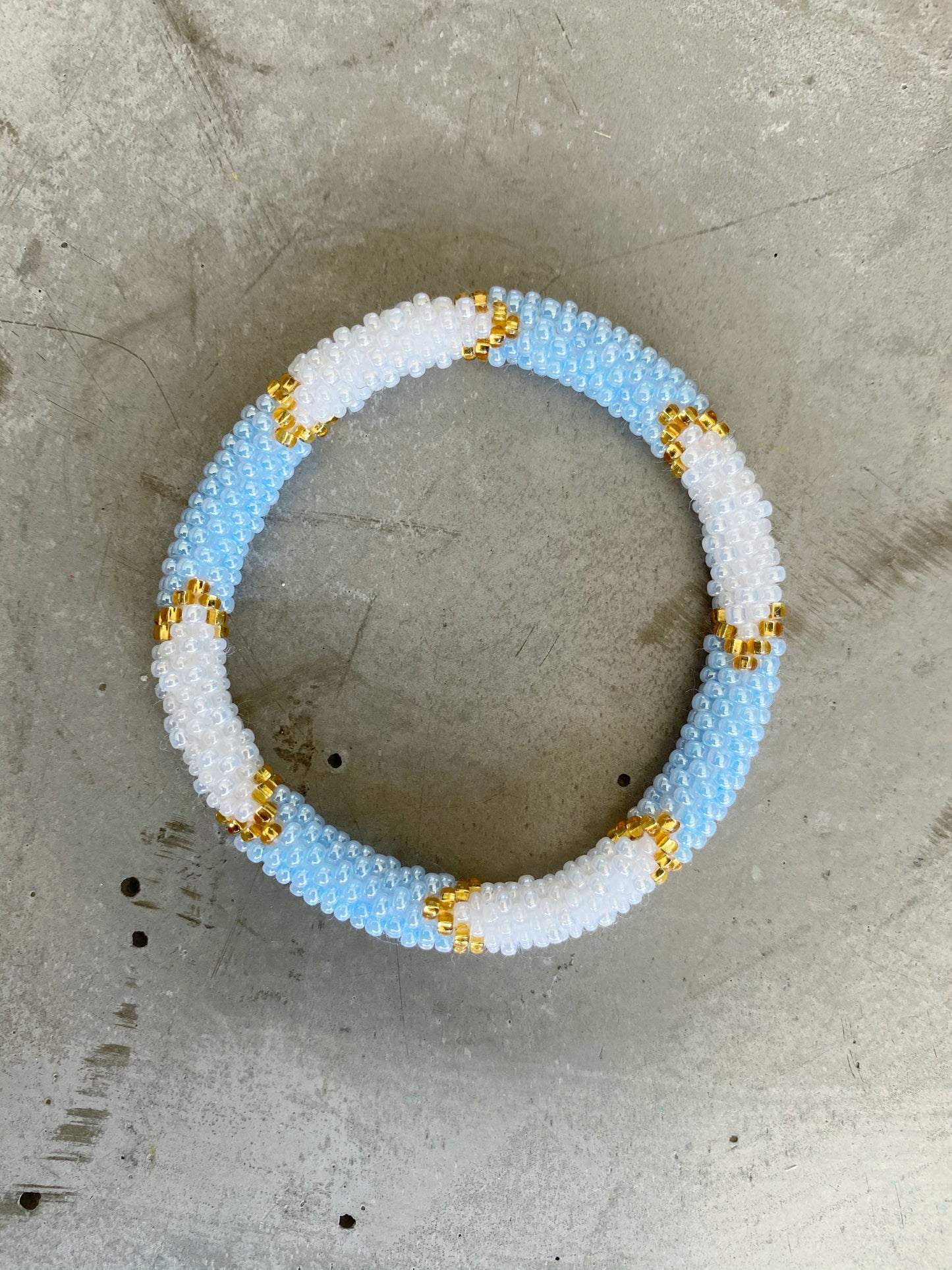 LIGHT BLUE RUNNER BRACELET