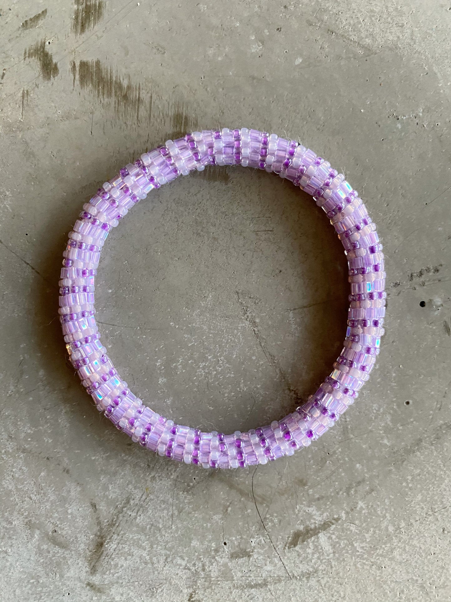 PURPLE SUCKER FROSTING BRACELET