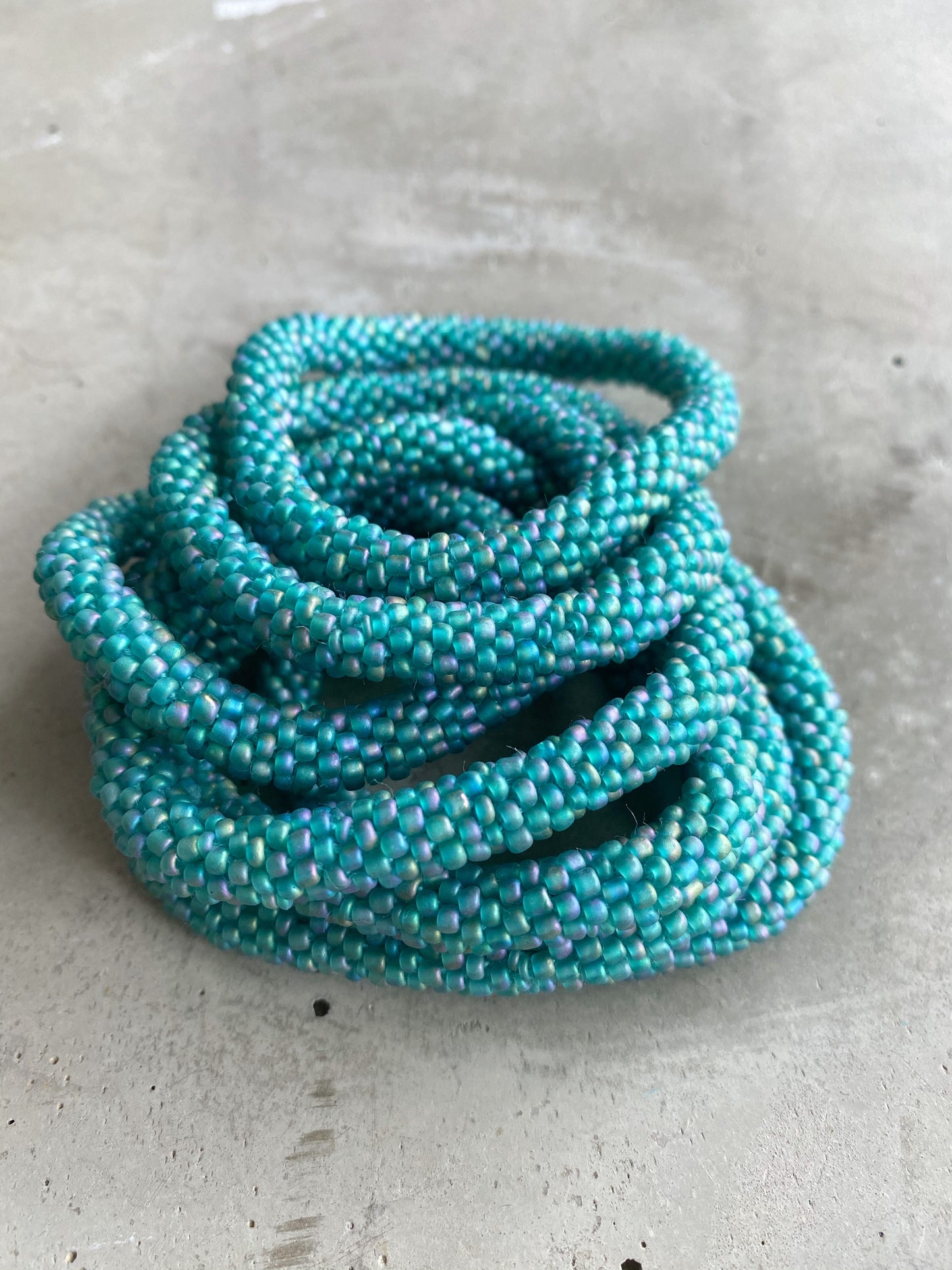DUSTY TURQUOISE SOLID BRACELET