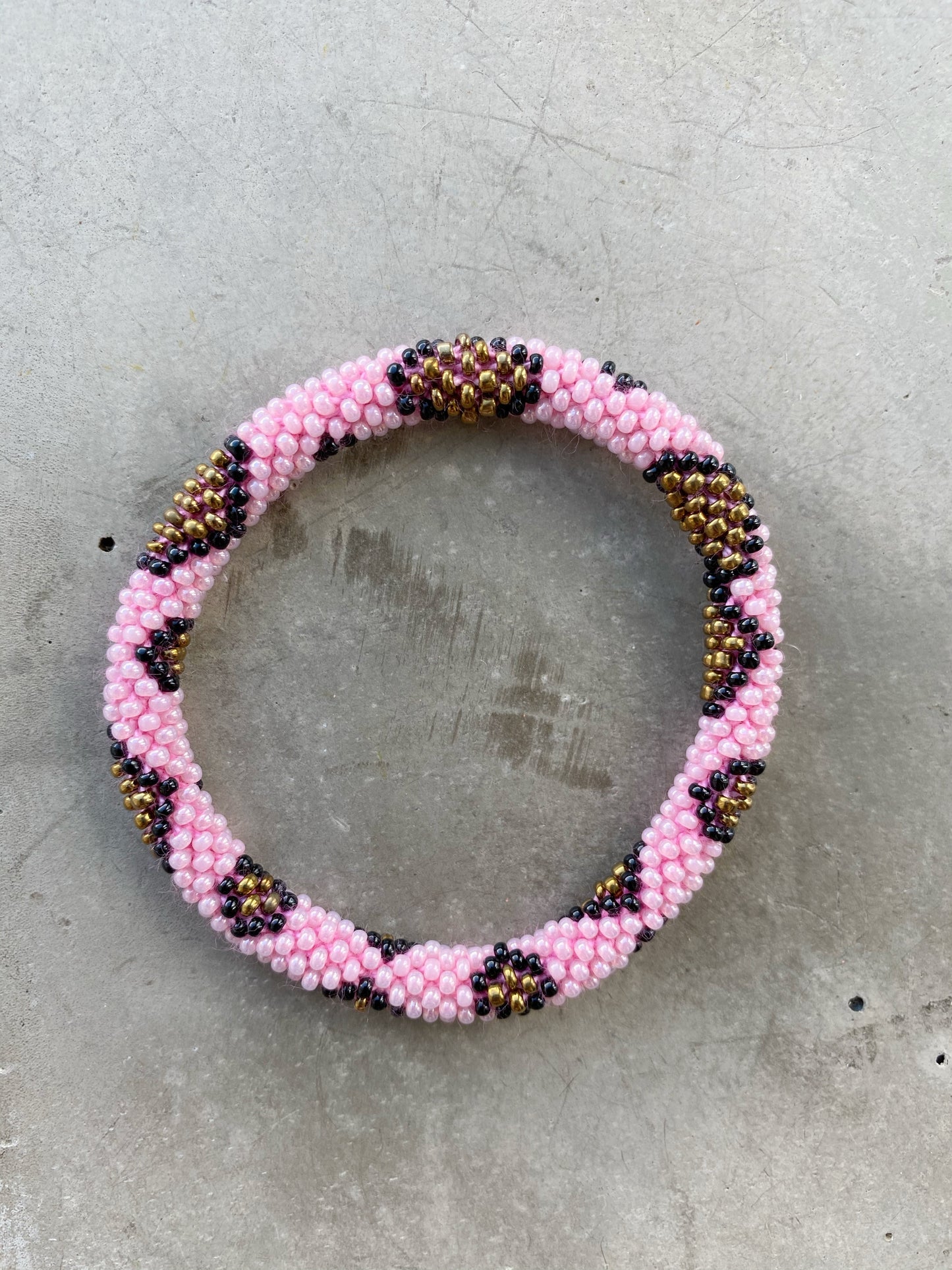 LEO PINK/BRONZE BRACELET