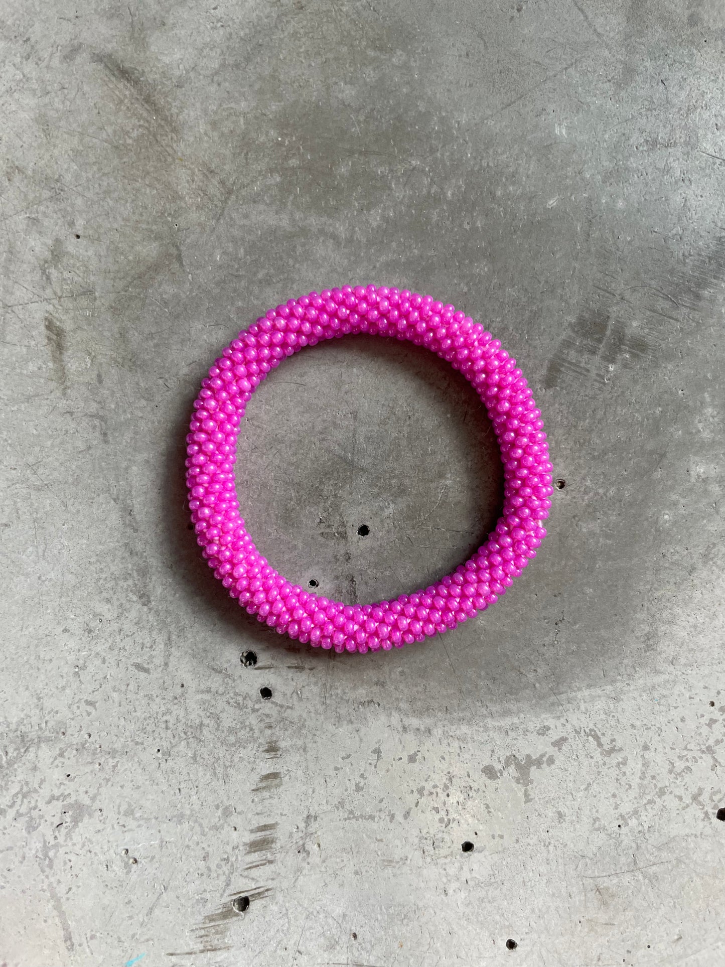 KIDS PINK SOLID BRACELET