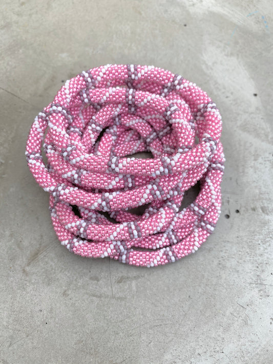 PINK GITTER BRACELET