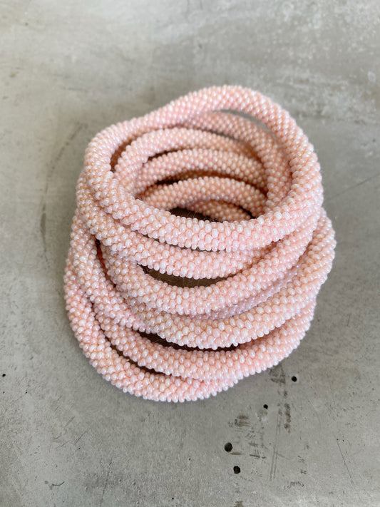 LIGHT PEACH SOLID BRACELET